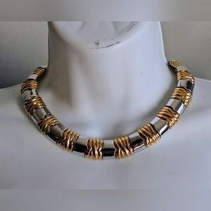 CINER Two Tone Panther Necklace* Rare!